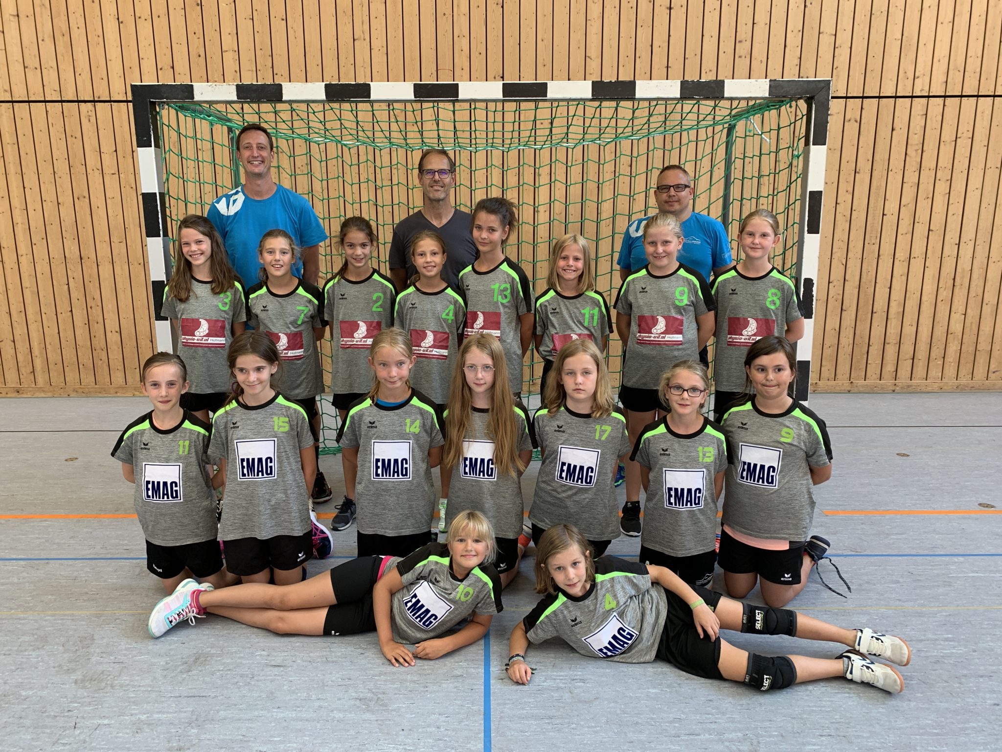 EJugend weiblich Handball Team Staufen